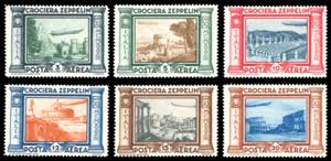1933 - Zeppelin, serie completa (45/50), ... 