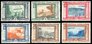 1933 - Zeppelin, serie completa (45/50), ... 