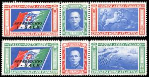 1933 - Trittici I-BALB (51A/52A), nuovi, ... 