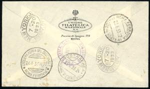 1933 - 5,25 + 19,75 lire Trittico ... 