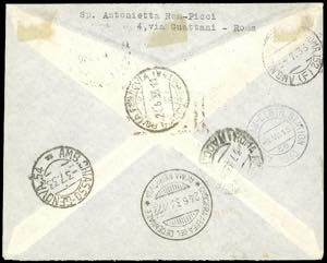 1933 - 5,25 + 44,75 lire Trittico ... 