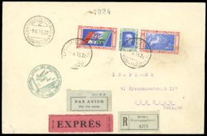 1933 - 5,25 + 19,75 lire Trittico I-GIOR ... 