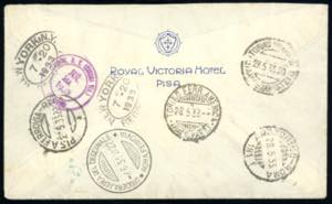 1933 - 5,25 + 44,75 lire Trittico ... 