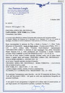 1933 - 5,25 + 44,75 lire Trittico ... 