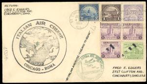 CROCIERA BALBO, TAPPA CHICAGO-ROMA 1933 - ... 