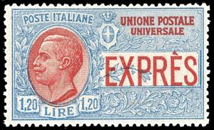 1922 - 1,20 lire, non emesso (8), ben ... 