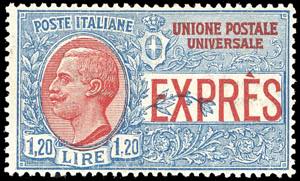 1922 - 1,20 lire, non emesso (8), buona ... 