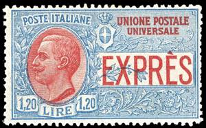1922 - 1,20 lire, non emesso (8), nuovo, ... 