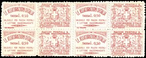 1926 - 50 cent. rosso, ... 