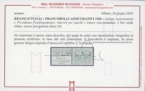 1936 - Istituto Assicurazioni, ... 