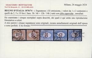 1870/74 - 1 cent., 2 cent., 2 ... 