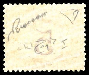 1870 - 5 cent. ocra e carminio ... 