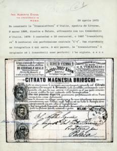 FRANCALETTERE 1889 - 4 cent. su 5 ... 