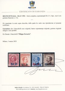 1921 - Serie completa ... 