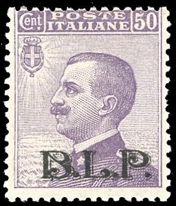 1922/23 - 50 cent. violetto Michetti, ... 