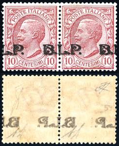 1923 - 10 cent. soprastampa BLP del III tipo ... 