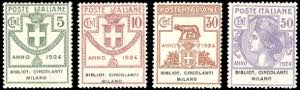 BIBLIOT.CIRCOLANTI MILANO 1924 - Serie ... 