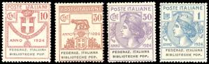 FEDERAZ.ITALIANA BIBLIOTECHE POP. 1924 - ... 
