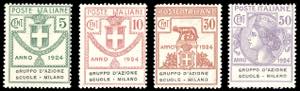 GRUPPO DAZIONE SCUOLE-MILANO 1924 - Serie ... 