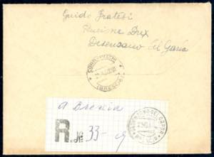 1944 - 50 lire soprastampato ... 