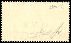 1943 - 2 lire ardesia, soprastampa ... 