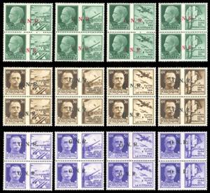 1943 - Soprastampati G.N.R. di Brescia, ... 