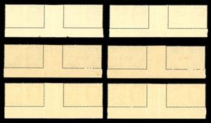 1943 - Soprastampati G.N.R. di ... 