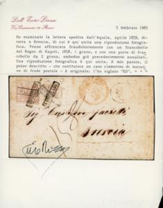 1859 - 2 grana, frazionato ... 