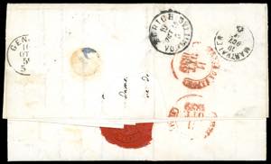 1859 - 2 grana rosa carminio, III ... 