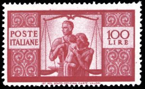 1946 - 100 lire Democratica, II lastra, ... 