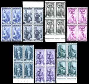 1955/57 - Lavoro, filigrana stelle ... 