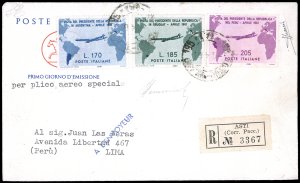 1961 - 205 lire Gronchi Rosa, 170 e 185 lire ... 