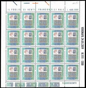 2019 - 20.000 lire Alti valori (1442B), ... 