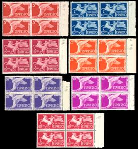 1945/52 - Democratica, serie completa ... 