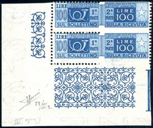 1946 - 100 lire, filigrana ruota III tipo, ... 