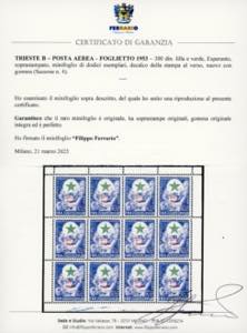 MINIFOGLI 1953 - 300 d. Esperanto, ... 