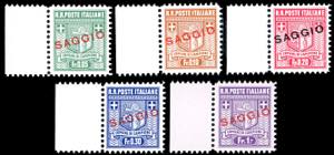 CAMPIONE DITALIA 1944 - Stemma, I tiratura ... 