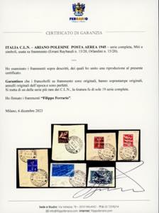 ARIANO POLESINE POSTA AEREA 1945 - ... 