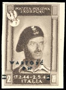 POSTA AEREA 1946 - 5 zl. su 2 zl. non ... 