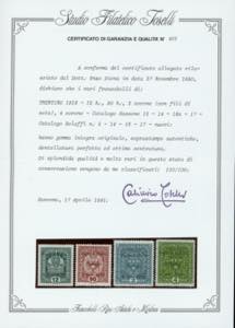 TRENTINO ALTO ADIGE 1918 - Prima ... 