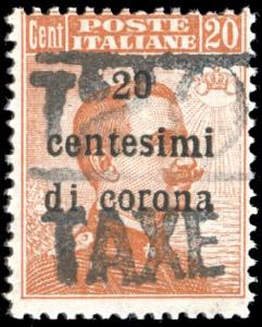 TRENTINO ALTO ADIGE-SEGNATASSE BOLZANO 1919 ... 