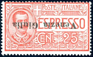 VENEZIA GIULIA ESPRESSI 1919 - 25 cent. ... 