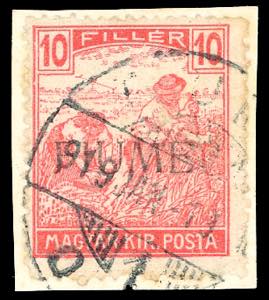 FIUME 1918 - 10 f. carminio Mietitori, ... 