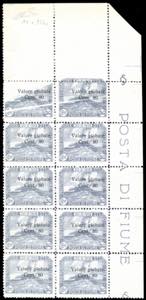 FIUME 1919 - 80 cent. su 80 cent. ... 