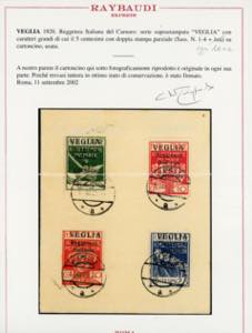 VEGLIA 1920 - Soprastampati in ... 