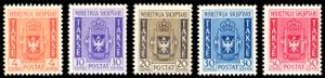 ALBANIA SEGNATASSE 1940 - Serie completa ... 
