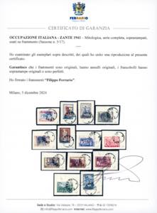 ZANTE 1941 - Mitologica, serie ... 