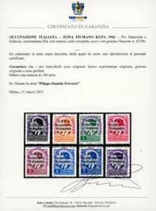 ZONA FIUMANO KUPA 1942 - Pro ... 