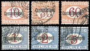 COSTANTINOPOLI SEGNATASSE 1922 - ... 