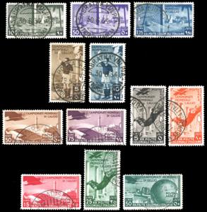 1934 - Mondiali di calcio, serie completa ... 